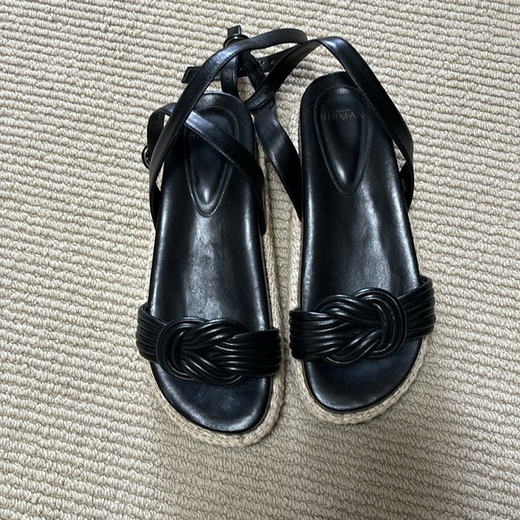 **Host pick** Alexandre Birman black leather espadrilles - Picture 6 of 8